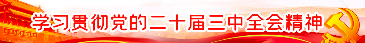 學習貫徹二十屆三中全會精神